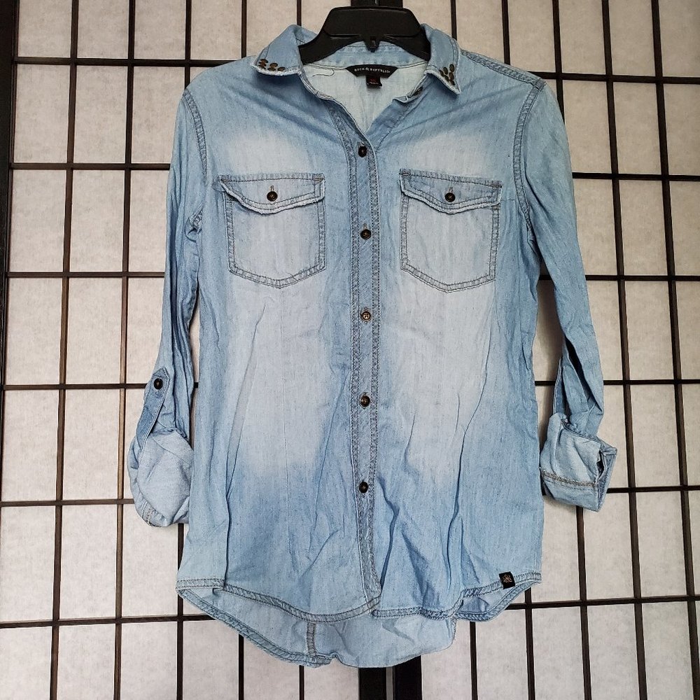 Chambray Button Up Shirt